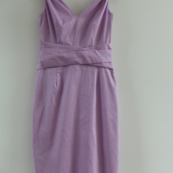 NWT Maggy London Light Purple Sleeveless Dress Sz 6 - Picture 1 of 5